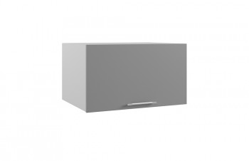Гарда ГВПГ 800 шкаф верхний горизонтальный глубокий высокий (Белый Эмалит/корпус Серый) в Бородино - borodino.mebel54.com | фото
