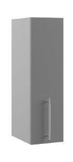Гарда П 200 шкаф верхний (Белый Эмалит/корпус Серый) в Бородино - borodino.mebel54.com | фото