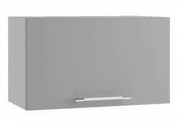 Гарда ПГ 600 шкаф верхний горизонтальный (Белый Эмалит/корпус Серый) в Бородино - borodino.mebel54.com | фото