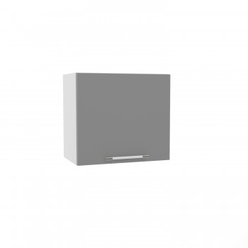 Гарда ВПГ 500 шкаф верхний горизонтальный высокий (Белый Эмалит/корпус Серый) в Бородино - borodino.mebel54.com | фото