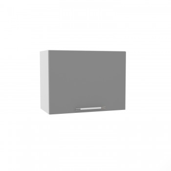 Гарда ВПГ 600 шкаф верхний горизонтальный высокий (Белый Эмалит/корпус Серый) в Бородино - borodino.mebel54.com | фото