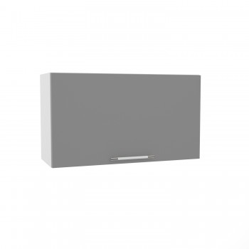 Гарда ВПГ 800 шкаф верхний горизонтальный высокий (Белый Эмалит/корпус Серый) в Бородино - borodino.mebel54.com | фото