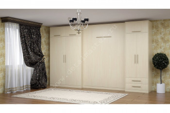 Комплект мебели со шкаф-кроватью трансформер Ратмир в Бородино - borodino.mebel54.com | фото