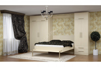 Комплект мебели со шкаф-кроватью трансформер Ратмир в Бородино - borodino.mebel54.com | фото