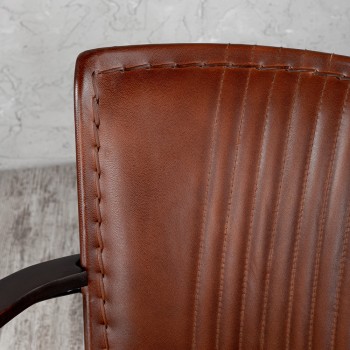 Кресло кожаное Джой в Бородино - borodino.mebel54.com | фото