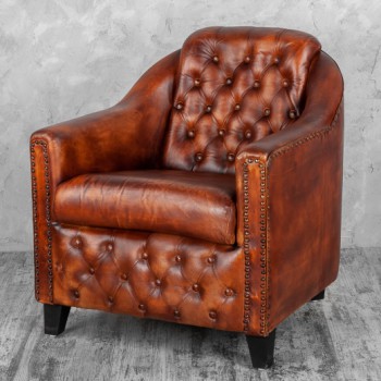 Кресло кожаное Элегант в Бородино - borodino.mebel54.com | фото