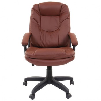 Кресло офисное BRABIX Trend EX-568 (коричневый) в Бородино - borodino.mebel54.com | фото