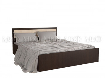 Кровать 1,4 Фиеста (Венге/Дуб беленый) в Бородино - borodino.mebel54.com | фото