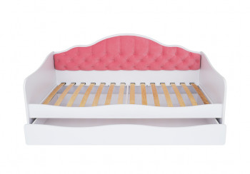 Кровать 170 серии Иллюзия Лайт 1 ящик 89 Розовый (подушки) в Бородино - borodino.mebel54.com | фото