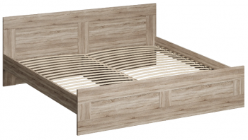 Кровать двухспальная Сириус 1800мм дуб сонома в Бородино - borodino.mebel54.com | фото