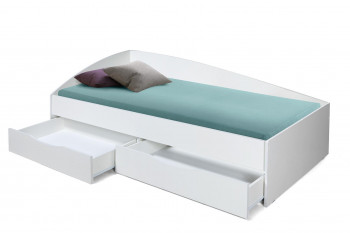 Кровать одинарная "Фея-3" (асимм.) (1900х800) в Бородино - borodino.mebel54.com | фото