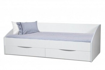 Кровать одинарная Фея - 3 (кораблик) (симметричная) в Бородино - borodino.mebel54.com | фото