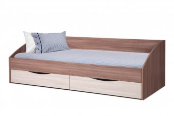 Кровать одинарная "Фея-3" (симметричная) в Бородино - borodino.mebel54.com | фото