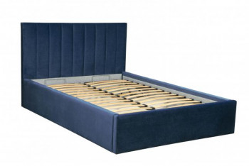 Кровать "Юнона" ш. 1600 (Н=1020мм) (ягуар нэви) в Бородино - borodino.mebel54.com | фото