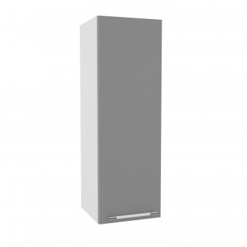 Лофт ВП 300 шкаф верхний высокий (Штукатурка белая/корпус Серый) в Бородино - borodino.mebel54.com | фото