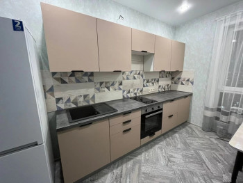 Модульная кухня Норд 2,5 м (Софт какао/Белый) в Бородино - borodino.mebel54.com | фото