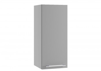 Монца ВП 300 шкаф верхний высокий (Белый софт/корпус Серый) в Бородино - borodino.mebel54.com | фото