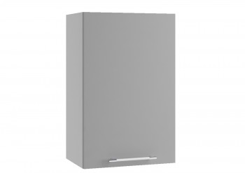 Монца ВП 450 шкаф верхний высокий (Белый софт/корпус Серый) в Бородино - borodino.mebel54.com | фото