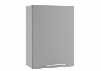 Монца ВП 500 шкаф верхний высокий (Белый софт/корпус Серый) в Бородино - borodino.mebel54.com | фото