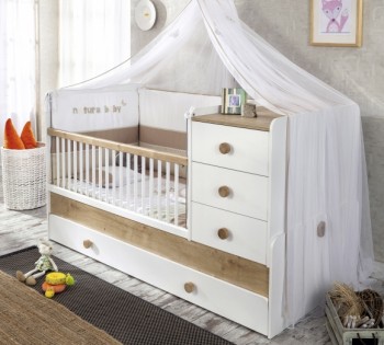 NATURA BABY Детская кровать-трансформер 20.31.1015.00 в Бородино - borodino.mebel54.com | фото