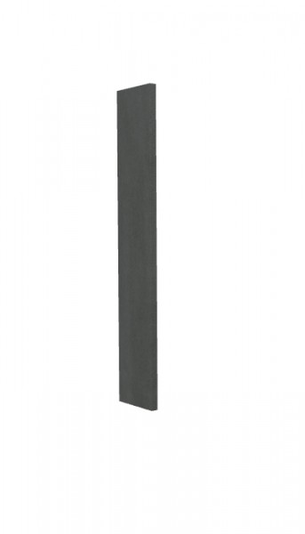Панель торцевая ПТ 400 Лофт (для шкафа торцевого верхнего) Бетон темный в Бородино - borodino.mebel54.com | фото