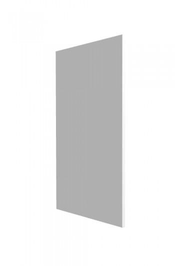 Панель торцевая СТ 400 Ройс (для шкафа торцевого нижнего) Белый софт в Бородино - borodino.mebel54.com | фото