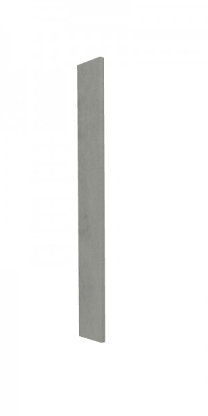 Панель торцевая ВПТ 400 Лофт (для шкафа торцевого верхнего) Бетон светлый в Бородино - borodino.mebel54.com | фото