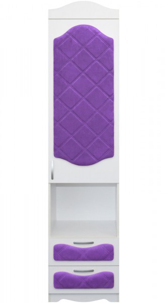 Пенал с ящиками серии Иллюзия 32 Фиолетовый в Бородино - borodino.mebel54.com | фото