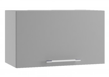 Ройс ПГ 600 Шкаф верхний горизонтальный (Графит софт/корпус Серый) в Бородино - borodino.mebel54.com | фото