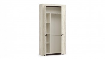 Шкаф для одежды 33.18 Лючия бетон в Бородино - borodino.mebel54.com | фото