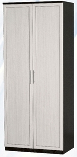 Шкаф для одежды ДЛЯ ГОСТИНОЙ ШО-900 Венге/Дуб выбеленный в Бородино - borodino.mebel54.com | фото