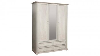 Шкаф для одежды "Сохо" (бетон пайн белый/4 ящика/1532) в Бородино - borodino.mebel54.com | фото
