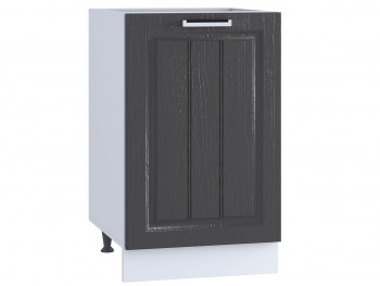 Шкаф нижний 450, ШН 450 (Клен серый/корпус белый) в Бородино - borodino.mebel54.com | фото