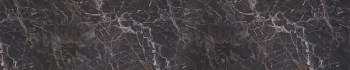 Столешница (3050*600*40(38)) 1UМрамор марквина черный1ГП СП 3093/1ГЛЯНЕЦ в Бородино - borodino.mebel54.com | фото