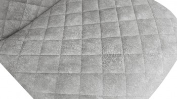 Стул «Ричи» К1С Черный муар/Микровелюр Wellmart Silver в Бородино - borodino.mebel54.com | фото