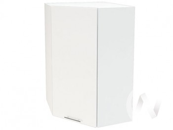 Угловой шкаф Валерия-М ШВУ 599 (Белый глянец/Белый/верхний/высокий) в Бородино - borodino.mebel54.com | фото