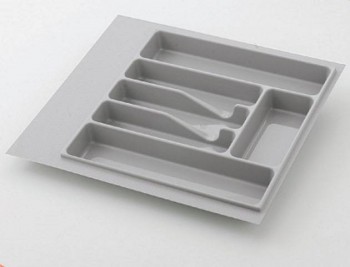 Вкладыш для кухонных принадлежностей, серый, Volpato 300 мм в Бородино - borodino.mebel54.com | фото