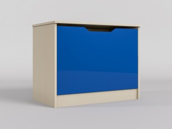 Ящик для игрушек Скай люкс (Синий/корпус Клен) в Бородино - borodino.mebel54.com | фото