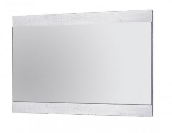 Зеркало навесное 33.13 "Лючия"/(бетон пайн белый) в Бородино - borodino.mebel54.com | фото